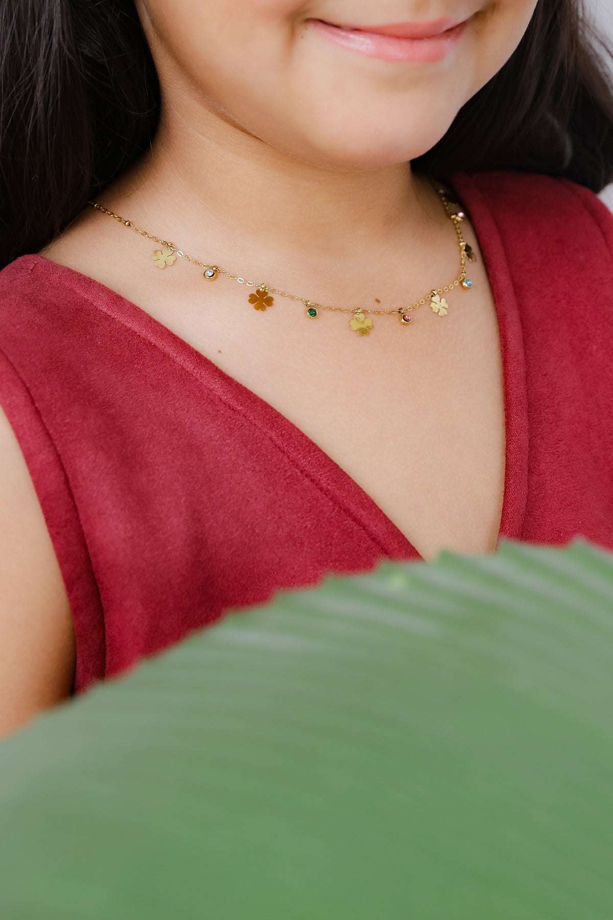 Golden Flower Pendant