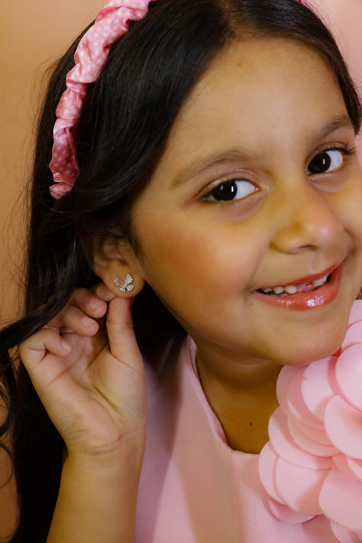 Stone Butterfly Earrings