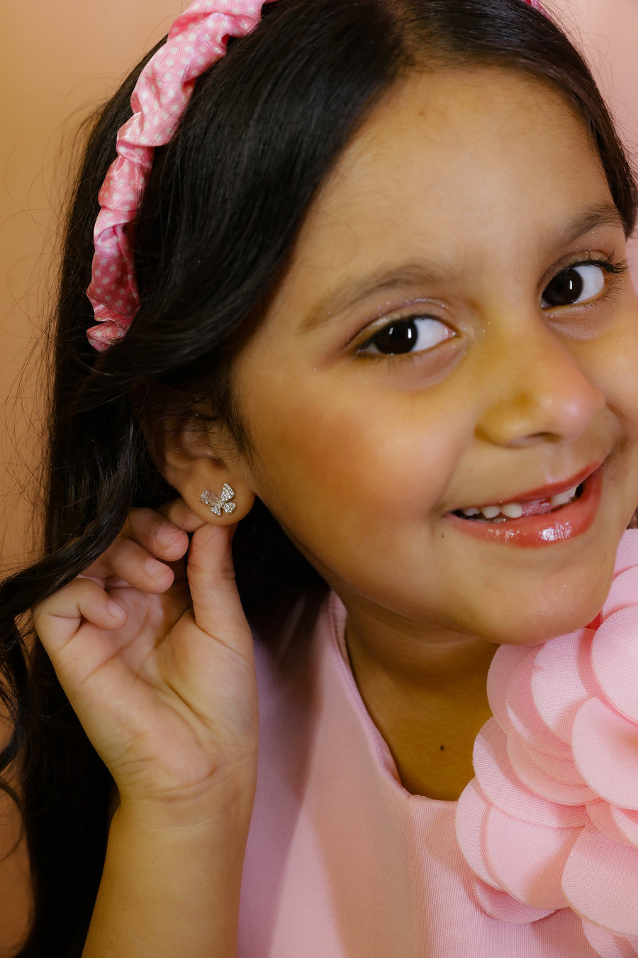 Stone Butterfly Earrings