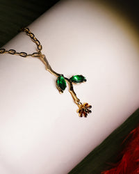 Green Leaf Pendant 1