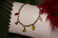 Grape Charm Chain Bracelet 5