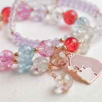 Bead Charm Bracelet Pair 3