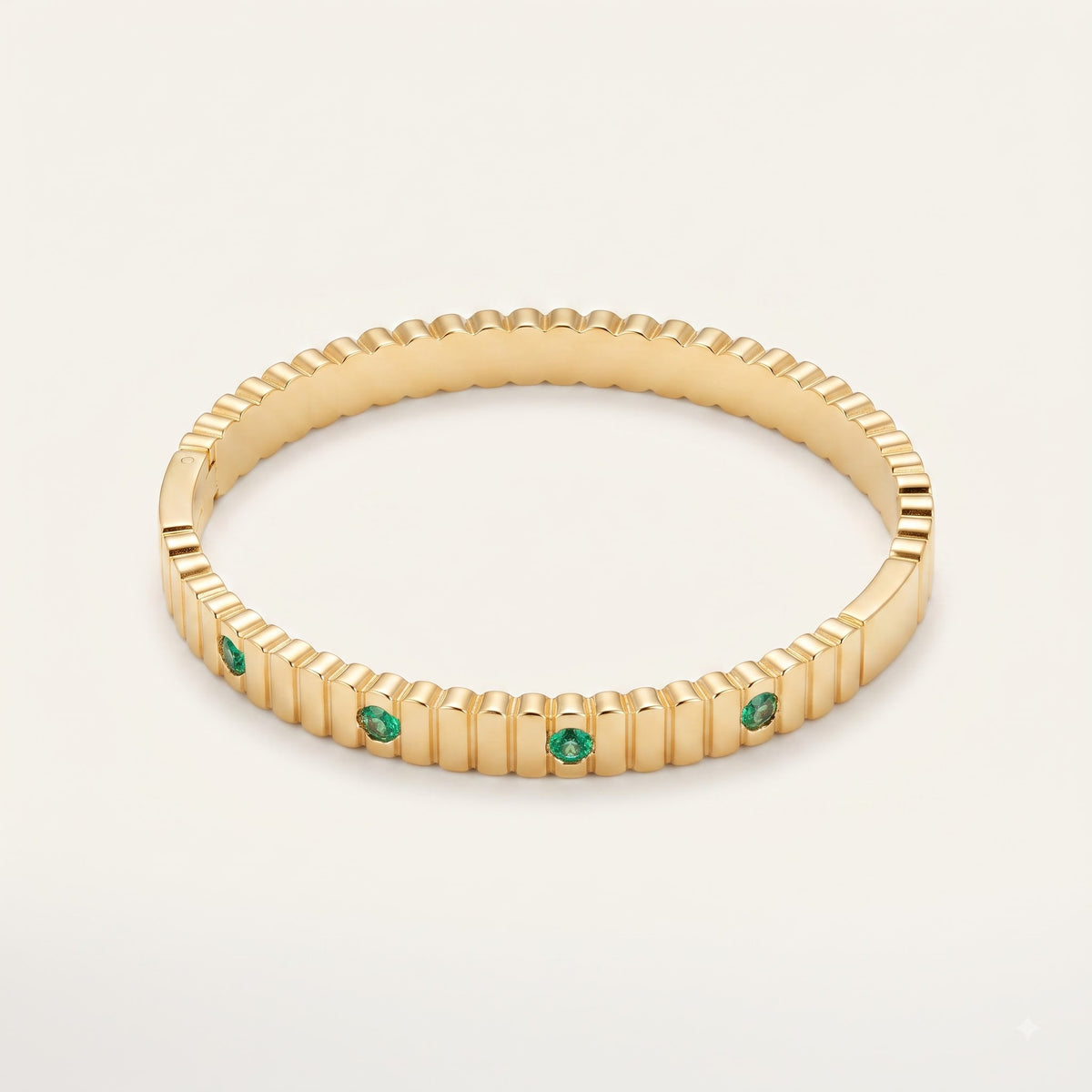 Green Diamond Bracelet
