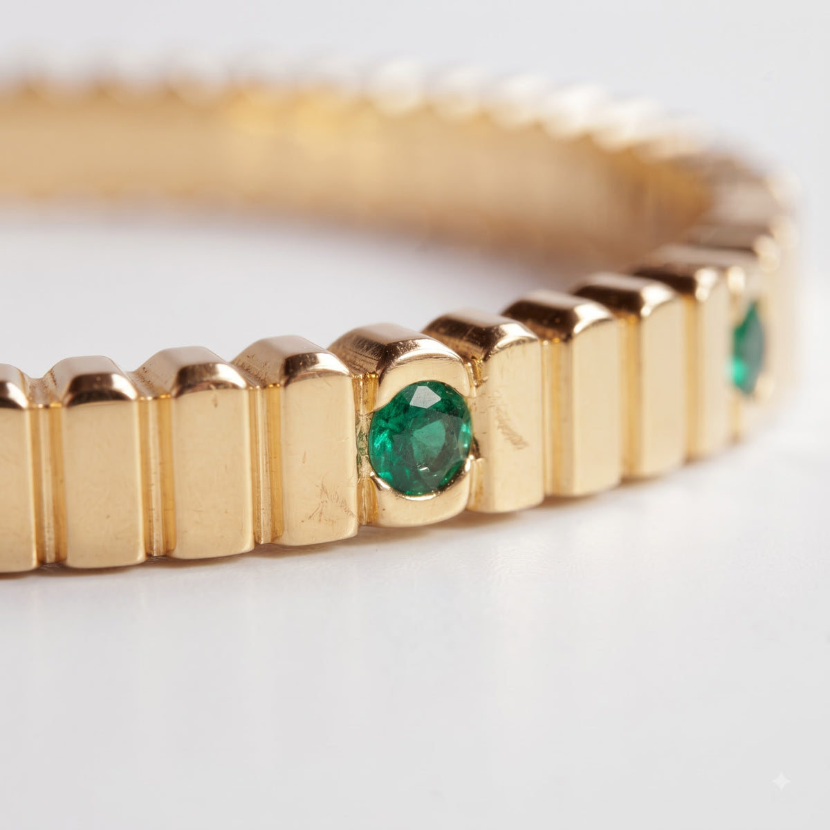 Green Diamond Bracelet