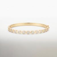 White Round Diamond Bracelet 4