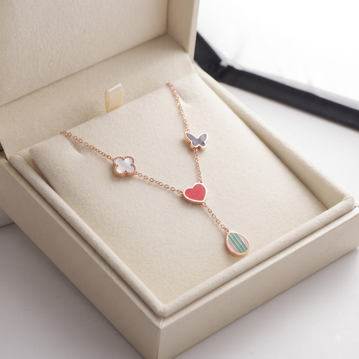 Butterfly Heart Pendant