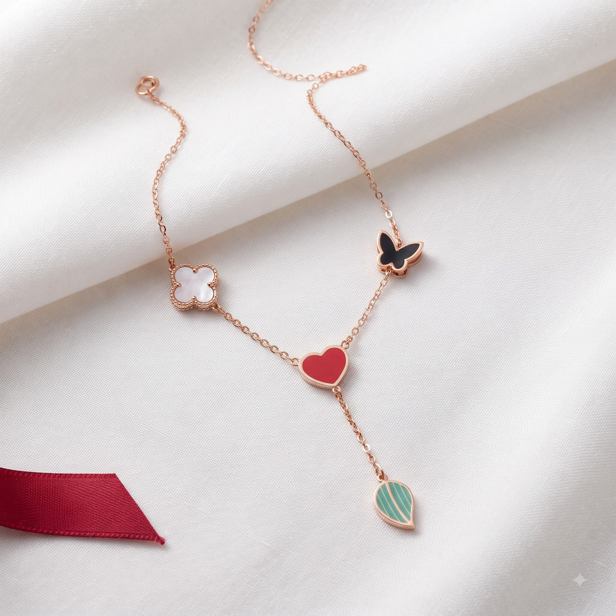 Butterfly Heart Pendant