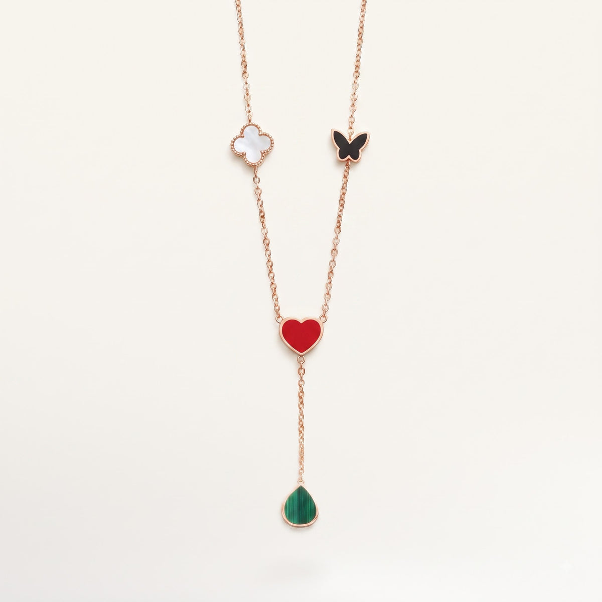 Butterfly Heart Pendant