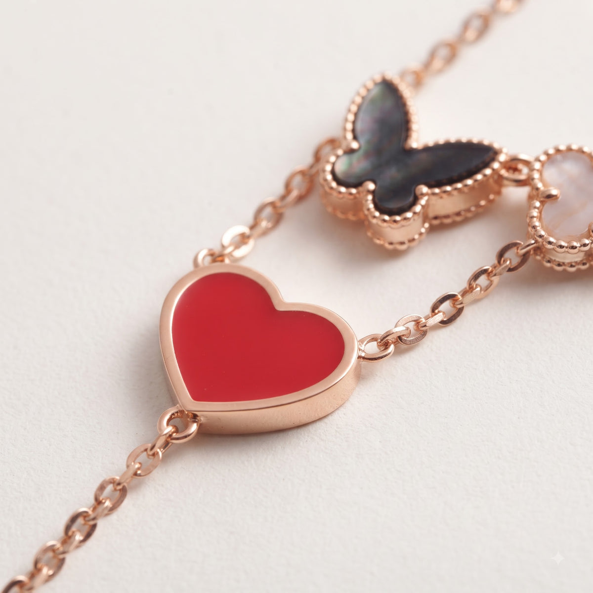 Butterfly Heart Pendant